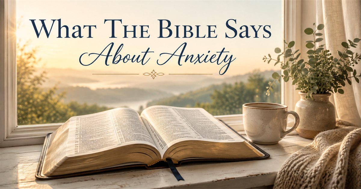Person reading Scripture by a window
